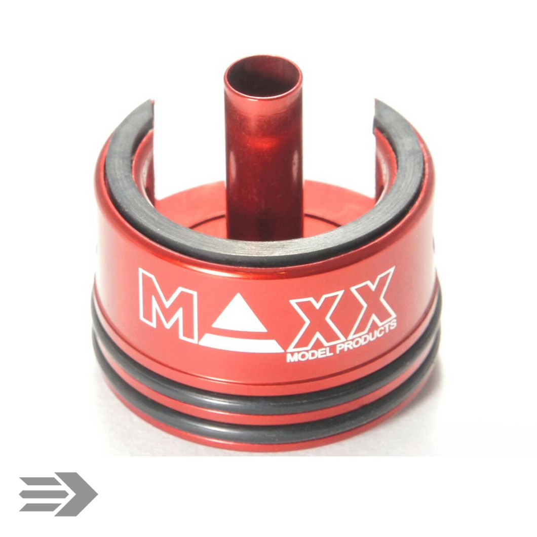 Maxx Model CNC Aluminum Double Air Seal & Damper O-Ring AEG Cylinder Head