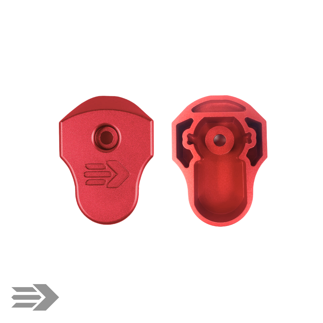 マロリー専用 Airtac EDGE grip X Airtac End Cap Air Tac Customs Edge AEG Tank Grip (Aluminum/Carbon Fiber