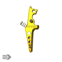 Load image into Gallery viewer, SPEED Airsoft Tunable Blade Trigger - Gold

