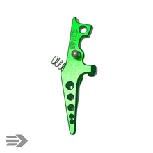Load image into Gallery viewer, SPEED Airsoft Tunable Blade Trigger - Green
