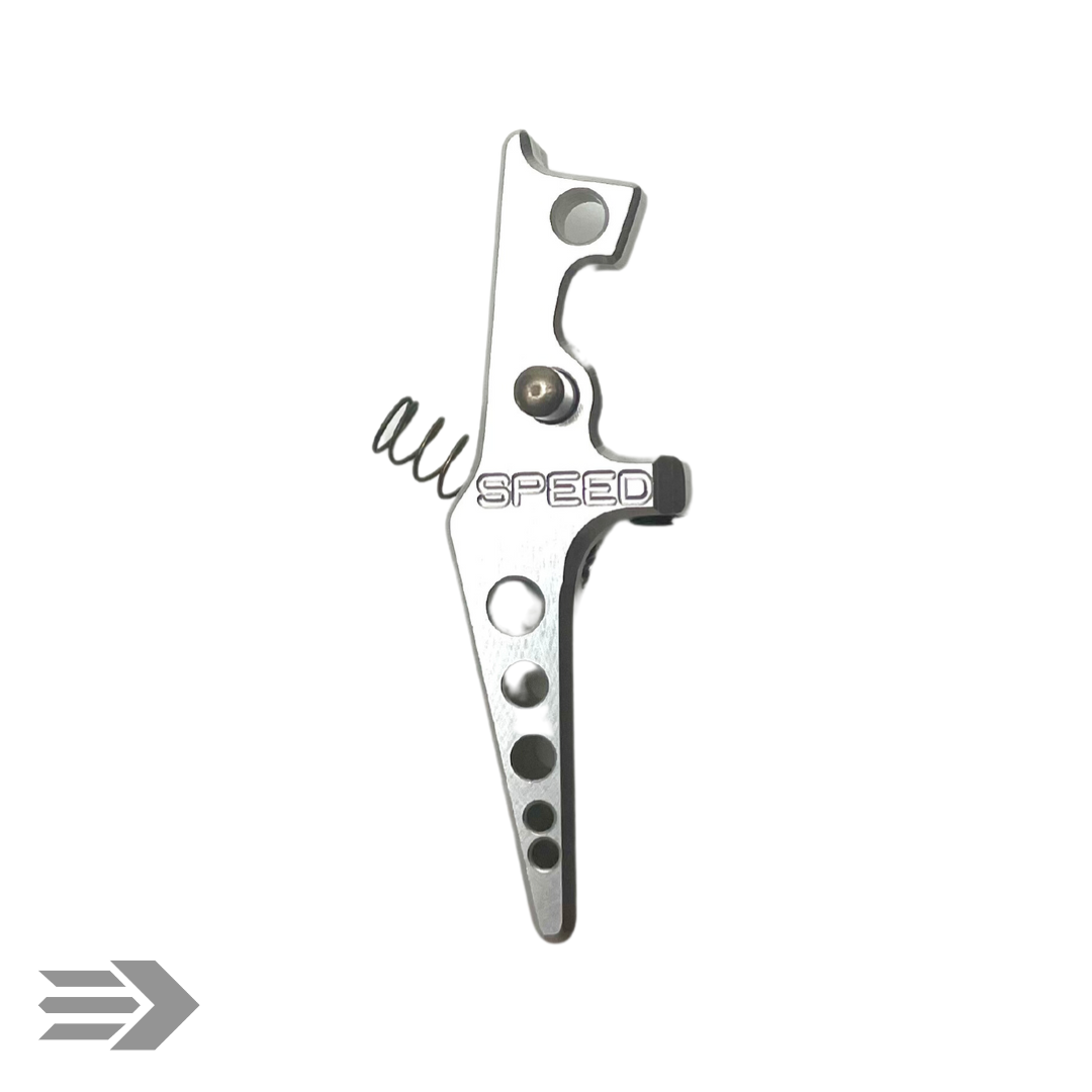 スラッシュベイツ トリガー TRIGGER Speed Airsoft - Tunable BLADE Trigger (Silver) - SA3034