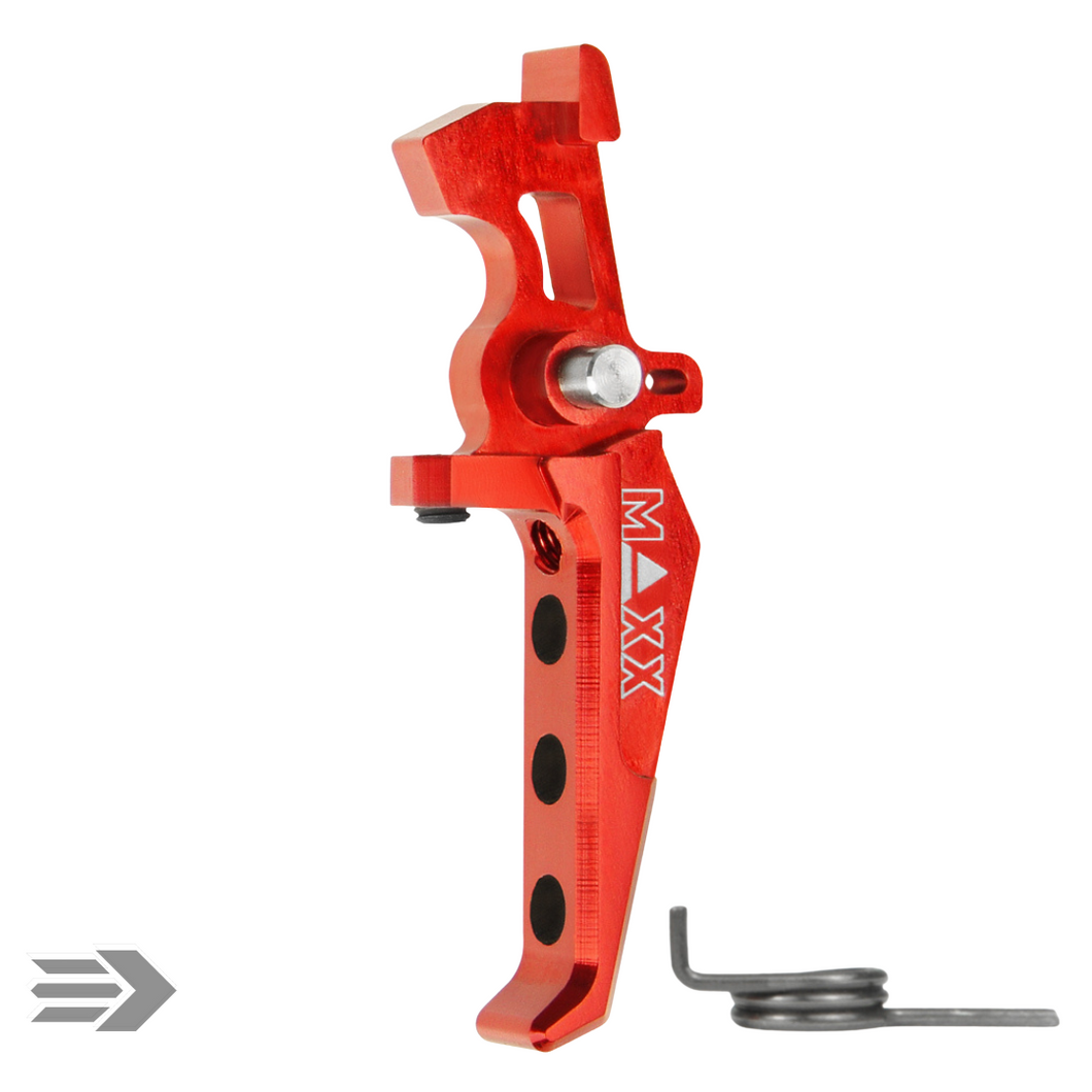 Maxx CNC Aluminum Advanced Speed Trigger for M4 - Red